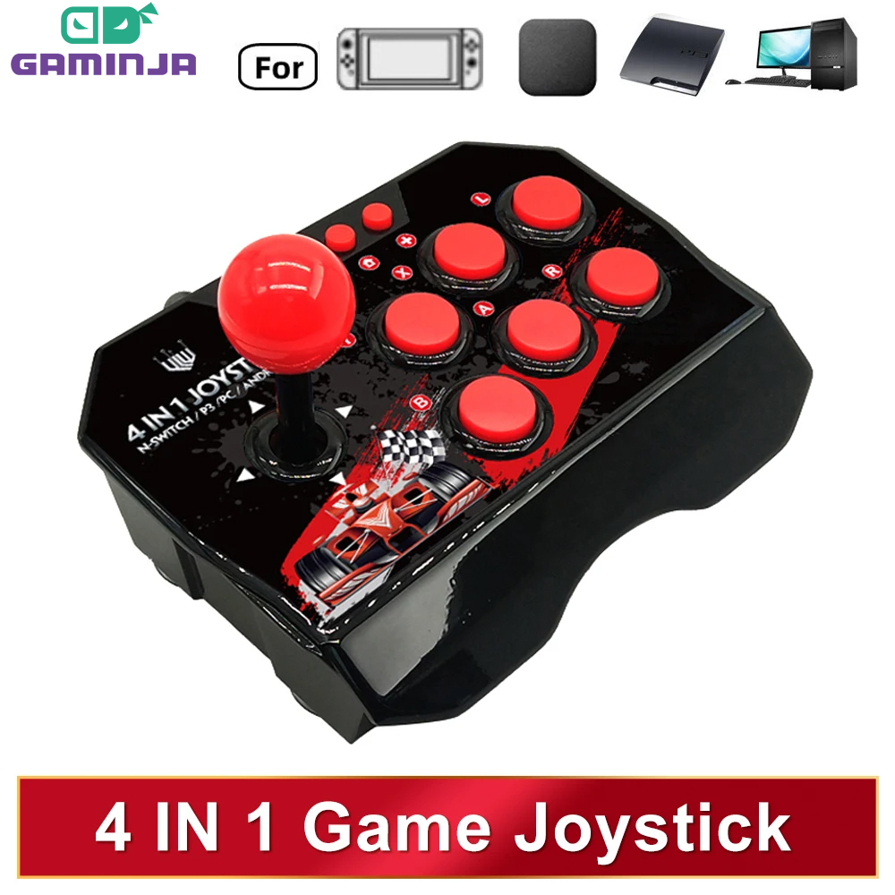 Arcade Vibes - GAMINJA Joystick do gier 4 w