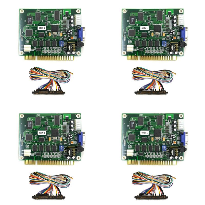 Usb Game Board Jamma - Wydajna płytka PCB 4X 60 w